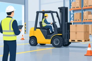 Curso operación grúa horquilla segura para equipos