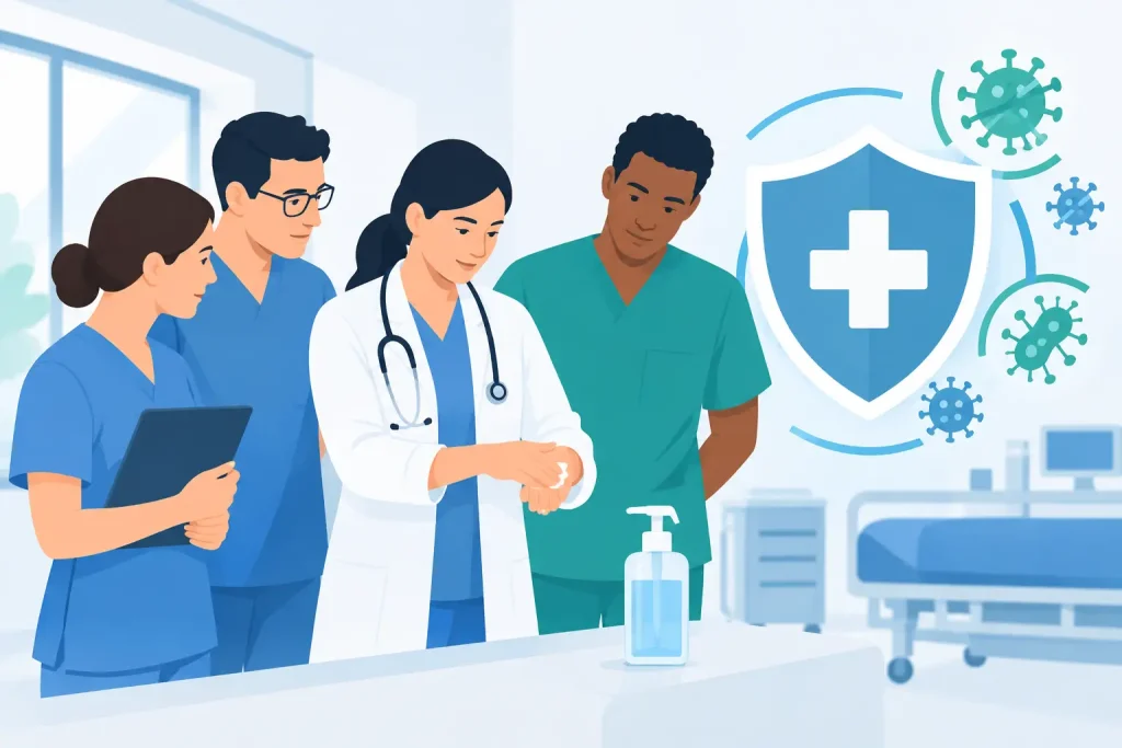 Curso prevención infecciones IAAS para equipos