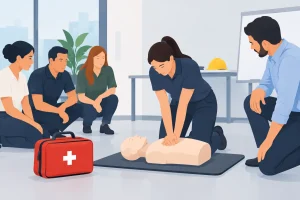Curso primeros auxilios laborales para empresas