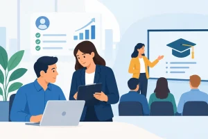 Evaluación de desempeño laboral y capacitación
